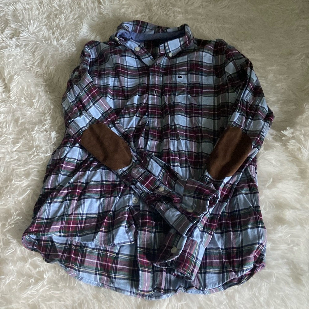 Boys flannel button-up!